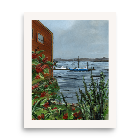 Coupeville Art Print - Whidbey Island Coastal Artwork