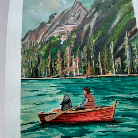 Day Trip | Original Watercolor