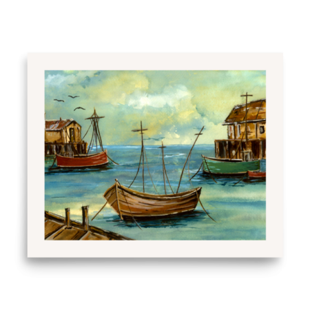 Wooden Boats | Fine Art Print