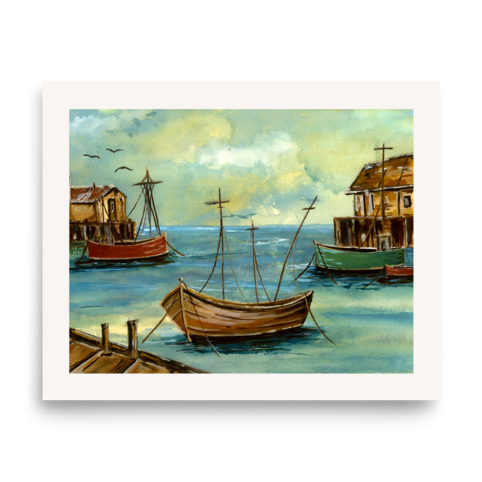 Wooden Boats | Fine Art Print