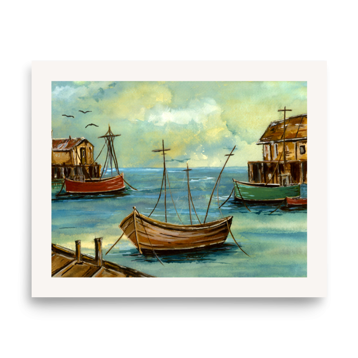 Wooden Boats | Fine Art Print