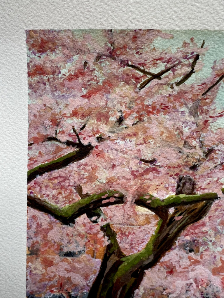 The Quad | Original Watercolor
