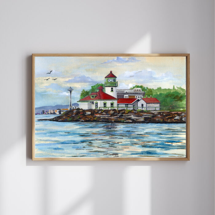 Alki Point Lighthouse | Fine Art Print