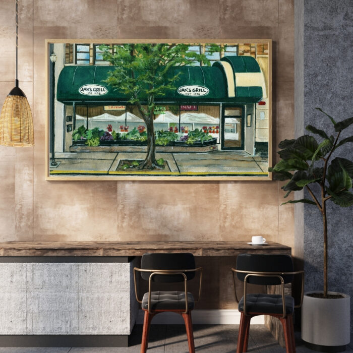 Jak's Grill | Fine Art Print