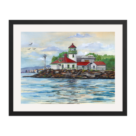 Alki Point Lighthouse | Fine Art Print