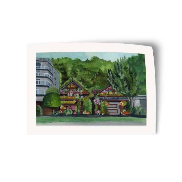 Alki_Flower_Houses_2.5x3.5in_with_0.25in_border_sticker